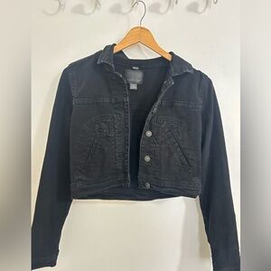 Black denim American Eagle jacket